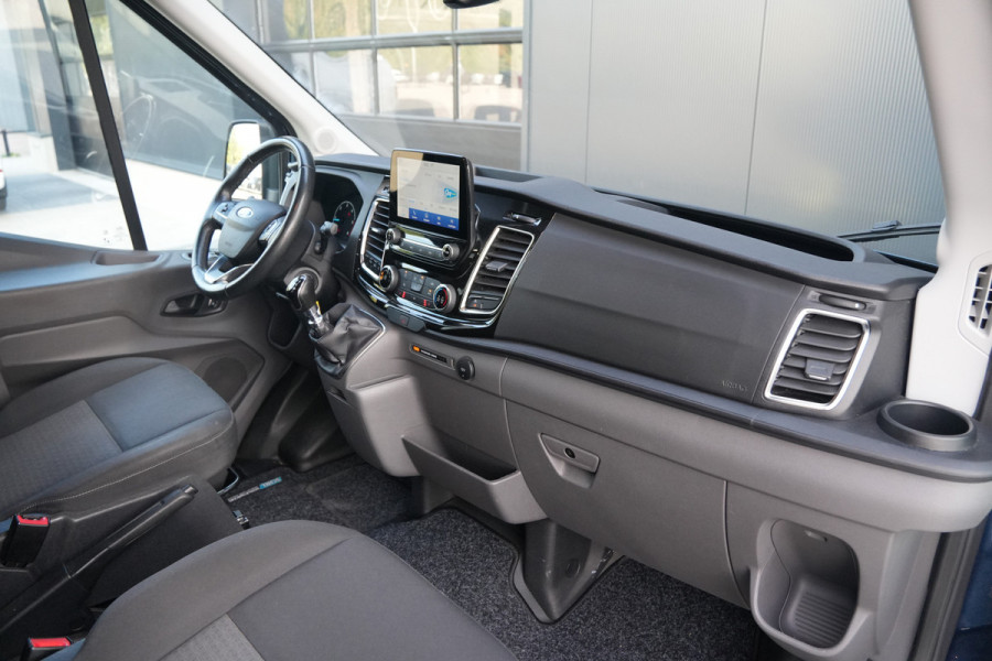 Ford Transit 350 2.0 TDCI L3H2 Limited DC 185pk 5 Zits - 2x Schuif - Trekhaak - Cruise - Camera - Bi Xenon - Carplay/Android - Rijklaar