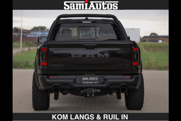 Dodge Ram TRX BLACK OPS HELLCAT | 6.2 V8 712PK SUPERCHARGER | RODE STIKSELS | FULLY LOADED | RAMBAR | CARBON | BLACK ON BLACK | CREW CAB | DUBBELE CABINE | 5 PERSOONS | De specialist in Amerikaanse pick‑ups in Nederland en Europa. Voorraad 2661 - 5444