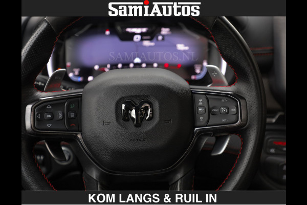 Dodge Ram TRX BLACK OPS HELLCAT | 6.2 V8 712PK SUPERCHARGER | RODE STIKSELS | FULLY LOADED | RAMBAR | CARBON | BLACK ON BLACK | CREW CAB | DUBBELE CABINE | 5 PERSOONS | De specialist in Amerikaanse pick‑ups in Nederland en Europa. Voorraad 2661 - 5444