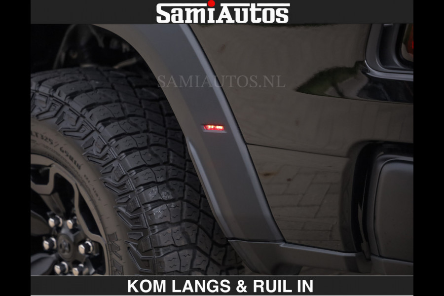 Dodge Ram TRX BLACK OPS HELLCAT | 6.2 V8 712PK SUPERCHARGER | RODE STIKSELS | FULLY LOADED | RAMBAR | CARBON | BLACK ON BLACK | CREW CAB | DUBBELE CABINE | 5 PERSOONS | De specialist in Amerikaanse pick‑ups in Nederland en Europa. Voorraad 2661 - 5444