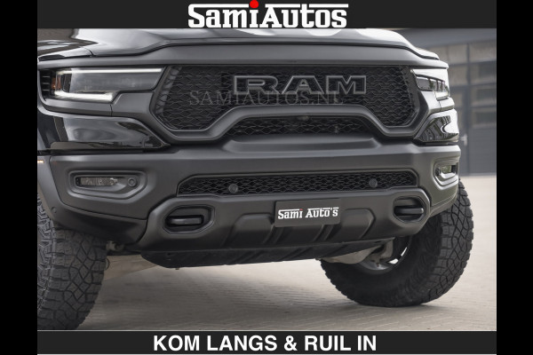 Dodge Ram TRX BLACK OPS HELLCAT | 6.2 V8 712PK SUPERCHARGER | RODE STIKSELS | FULLY LOADED | RAMBAR | CARBON | BLACK ON BLACK | CREW CAB | DUBBELE CABINE | 5 PERSOONS | De specialist in Amerikaanse pick‑ups in Nederland en Europa. Voorraad 2661 - 5444