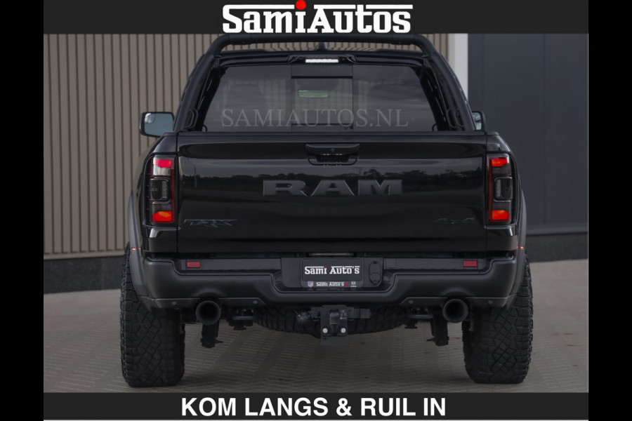 Dodge Ram TRX BLACK OPS HELLCAT | 6.2 V8 712PK SUPERCHARGER | RODE STIKSELS | FULLY LOADED | RAMBAR | CARBON | BLACK ON BLACK | CREW CAB | DUBBELE CABINE | 5 PERSOONS | De specialist in Amerikaanse pick‑ups in Nederland en Europa. Voorraad 2661 - 5444