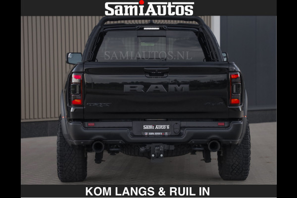 Dodge Ram TRX BLACK OPS HELLCAT | 6.2 V8 712PK SUPERCHARGER | RODE STIKSELS | FULLY LOADED | RAMBAR | CARBON | BLACK ON BLACK | CREW CAB | DUBBELE CABINE | 5 PERSOONS | De specialist in Amerikaanse pick‑ups in Nederland en Europa. Voorraad 2661 - 5444