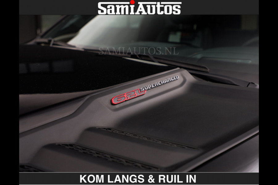 Dodge Ram TRX BLACK OPS HELLCAT | 6.2 V8 712PK SUPERCHARGER | RODE STIKSELS | FULLY LOADED | RAMBAR | CARBON | BLACK ON BLACK | CREW CAB | DUBBELE CABINE | 5 PERSOONS | De specialist in Amerikaanse pick‑ups in Nederland en Europa. Voorraad 2661 - 5444