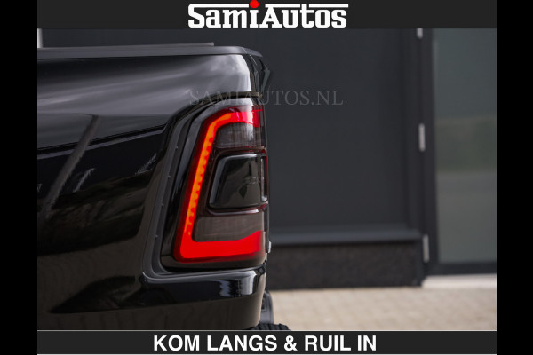 Dodge Ram TRX BLACK OPS HELLCAT | 6.2 V8 712PK SUPERCHARGER | RODE STIKSELS | FULLY LOADED | RAMBAR | CARBON | BLACK ON BLACK | CREW CAB | DUBBELE CABINE | 5 PERSOONS | De specialist in Amerikaanse pick‑ups in Nederland en Europa. Voorraad 2661 - 5444