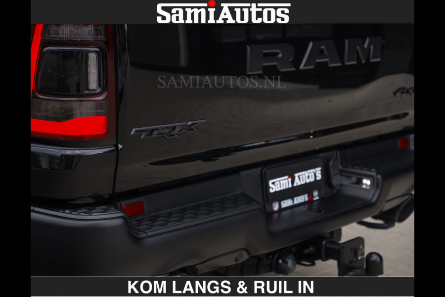 Dodge Ram TRX BLACK OPS HELLCAT | 6.2 V8 712PK SUPERCHARGER | RODE STIKSELS | FULLY LOADED | RAMBAR | CARBON | BLACK ON BLACK | CREW CAB | DUBBELE CABINE | 5 PERSOONS | De specialist in Amerikaanse pick‑ups in Nederland en Europa. Voorraad 2661 - 5444