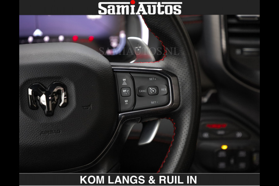 Dodge Ram TRX BLACK OPS HELLCAT | 6.2 V8 712PK SUPERCHARGER | RODE STIKSELS | FULLY LOADED | RAMBAR | CARBON | BLACK ON BLACK | CREW CAB | DUBBELE CABINE | 5 PERSOONS | De specialist in Amerikaanse pick‑ups in Nederland en Europa. Voorraad 2661 - 5444