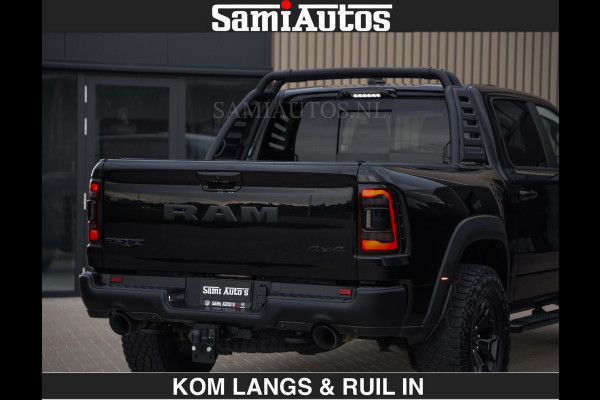 Dodge Ram TRX BLACK OPS HELLCAT | 6.2 V8 712PK SUPERCHARGER | RODE STIKSELS | FULLY LOADED | RAMBAR | CARBON | BLACK ON BLACK | CREW CAB | DUBBELE CABINE | 5 PERSOONS | De specialist in Amerikaanse pick‑ups in Nederland en Europa. Voorraad 2661 - 5444