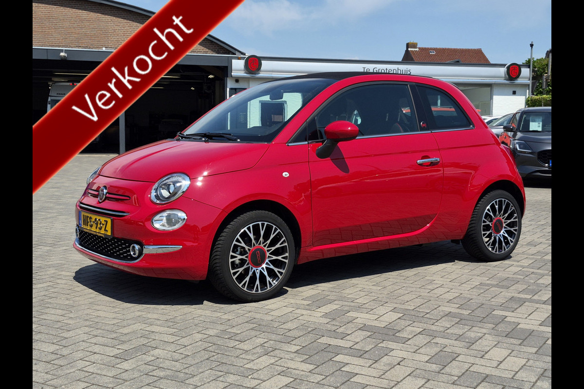 Fiat 500C RED Dolcevita 1.0 Hybrid Cabrio