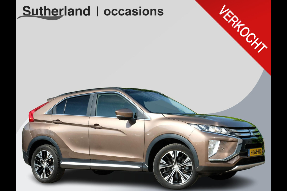 Mitsubishi Eclipse Cross 1.5 DI-T 4WD First Edition 163 PK | Adaptieve Cruise | Head Up Display | Full Leder | | Panorama dak | Stoelverwarming | 1.600kg Trekgewicht!