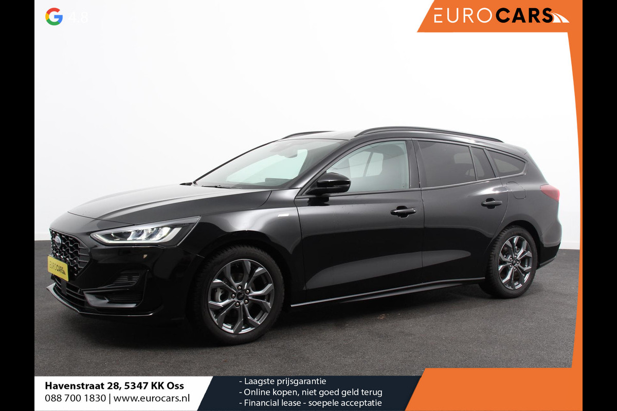 Ford FOCUS Wagon 1.0 EcoBoost Hybrid 155pk Automaat ST Line Navigatie Cruise Control Parkeer sensoren Lichtmetalen Velgen Extra Getint Glas