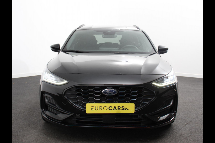 Ford FOCUS Wagon 1.0 EcoBoost Hybrid 155pk Automaat ST Line Navigatie Cruise Control Parkeer sensoren Lichtmetalen Velgen Extra Getint Glas