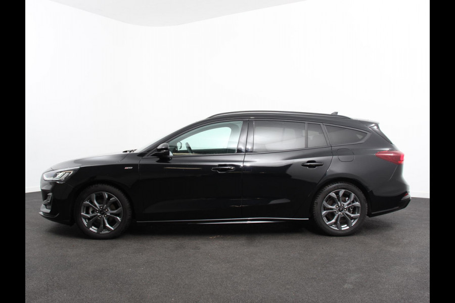 Ford FOCUS Wagon 1.0 EcoBoost Hybrid 155pk Automaat ST Line Navigatie Cruise Control Parkeer sensoren Lichtmetalen Velgen Extra Getint Glas