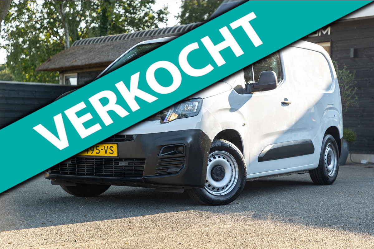 Peugeot Partner 1.6 BlueHDI Pro Trekhaak I Airco I Bluetooth I Betimmering I NAP I BTW
