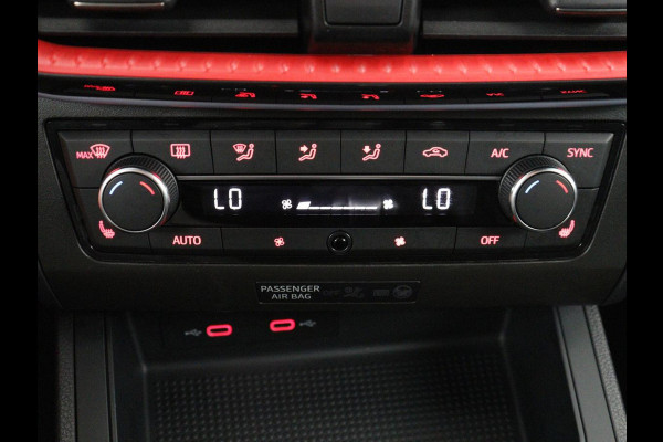 Seat Ibiza 1.0 EcoTSI FR Business Intense | Leder/alcantara | Adaptive cruise | Stoelverwarming | Carplay | Camera | Park assist | Climate control | Virtueel dashboard | 17" velgen