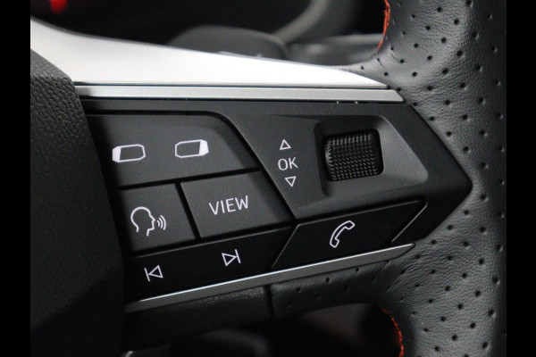 Seat Ibiza 1.0 EcoTSI FR Business Intense | Leder/alcantara | Adaptive cruise | Stoelverwarming | Carplay | Camera | Park assist | Climate control | Virtueel dashboard | 17" velgen