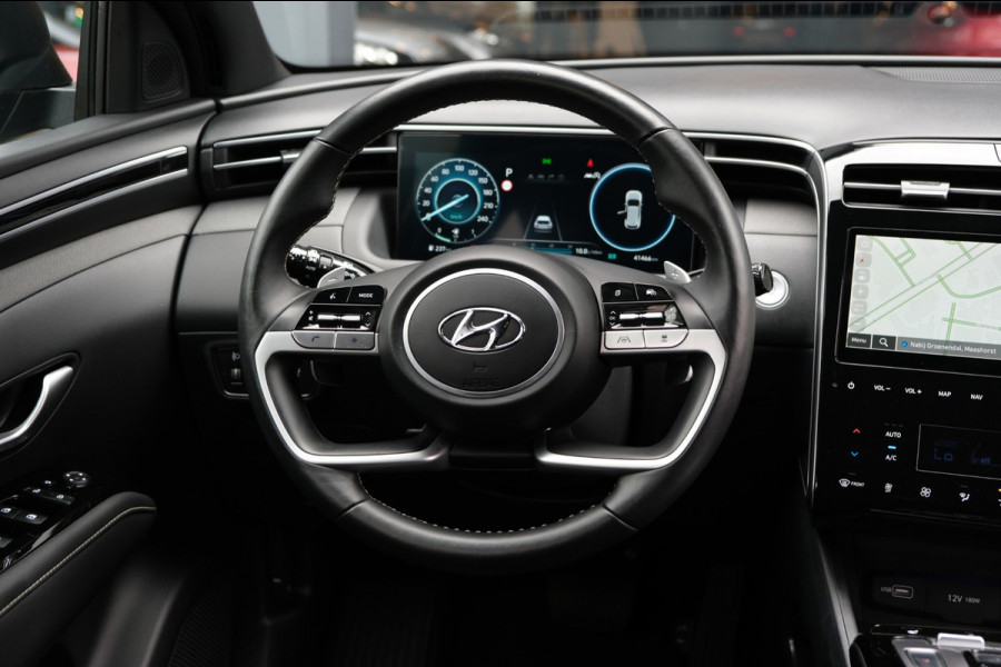 Hyundai Tucson 1.6 T-GDI AWD MHEV *Blackline 41dkm* Afn. Trekhaak/Navi/Camera DEALER O.H