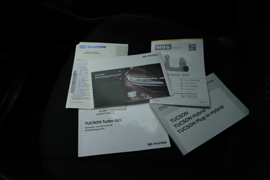 Hyundai Tucson 1.6 T-GDI AWD MHEV *Blackline 41dkm* Afn. Trekhaak/Navi/Camera DEALER O.H