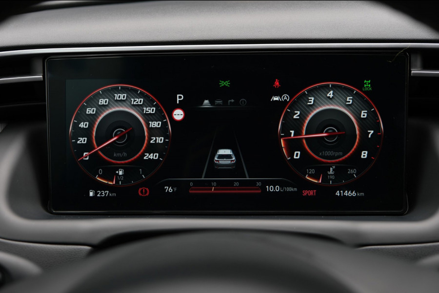 Hyundai Tucson 1.6 T-GDI AWD MHEV *Blackline 41dkm* Afn. Trekhaak/Navi/Camera DEALER O.H