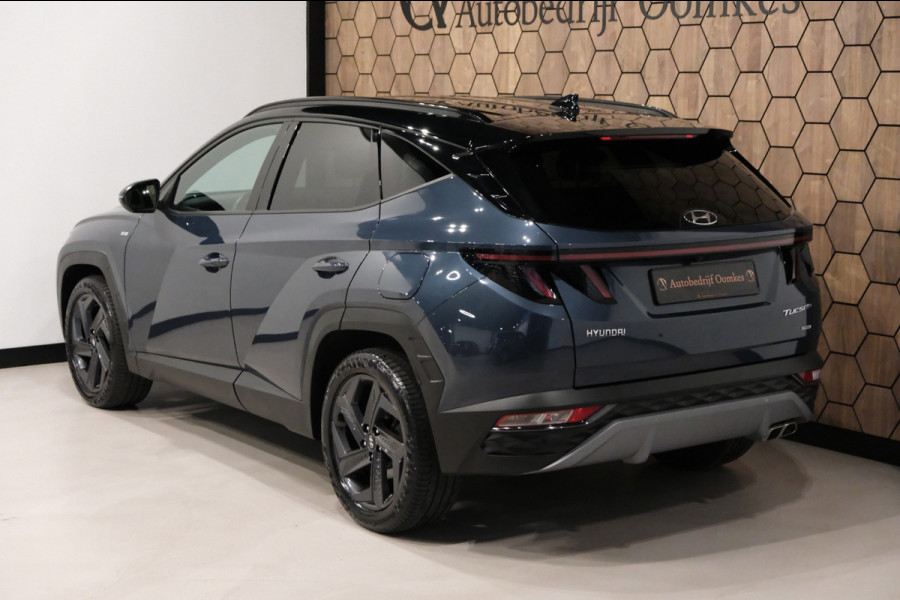 Hyundai Tucson 1.6 T-GDI AWD MHEV *Blackline 41dkm* Afn. Trekhaak/Navi/Camera DEALER O.H