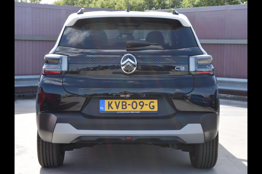 Citroën C3 1.2 Hybrid 110pk MAX | AUTOMAAT | WIT DAK | PARKEERSENSOREN MET CAMERA | CLIMATE CONTROL | NAVI | CARPLAY