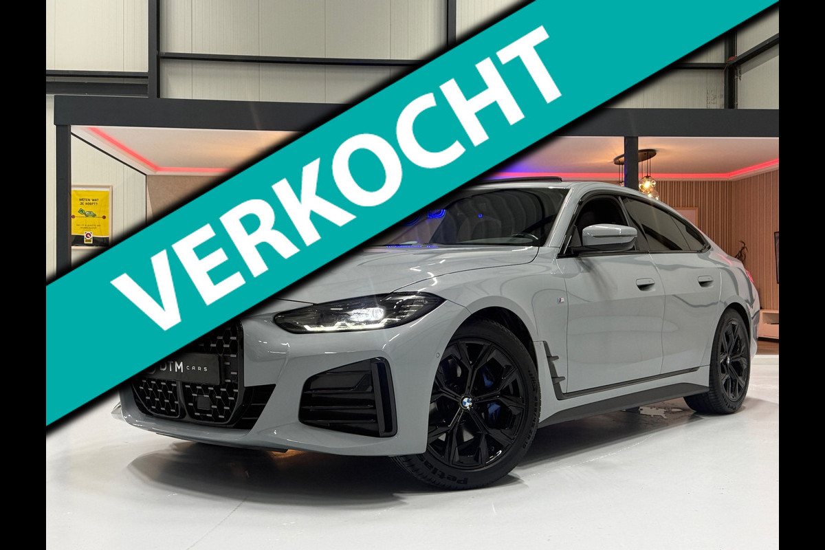 BMW 4 Serie Gran Coupé 420i 184pk Aut. | Navigatie | LED | PDC V+A | Sportstuur | 1e Eigenaar