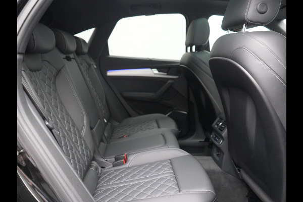 Audi Q5 Sportback 50 TFSI e 2x S Line PHEV 300pk Dealer O.H. | Trekhaak Af Fabriek | Panodak | 360 Camera | Matrix LED | Lederen Sportstoelen Verwarmd | Sfeerverlichting | Cruise Control | Navigatie | DAB | 20"L.M | Plug In Hybrid |