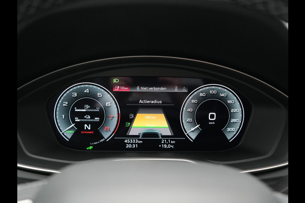 Audi Q5 Sportback 50 TFSI e 2x S Line PHEV 300pk Dealer O.H. | Trekhaak Af Fabriek | Panodak | 360 Camera | Matrix LED | Lederen Sportstoelen Verwarmd | Sfeerverlichting | Cruise Control | Navigatie | DAB | 20"L.M | Plug In Hybrid |