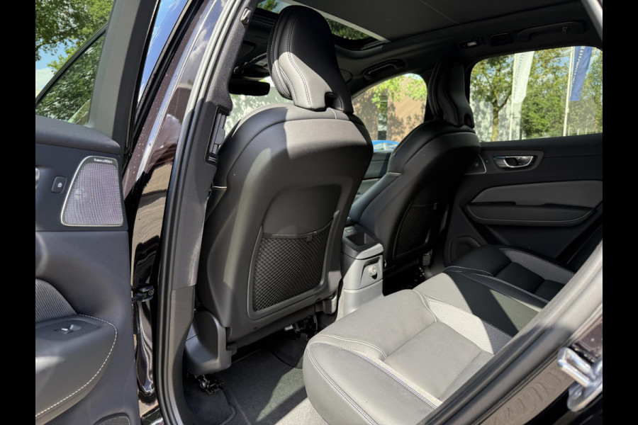 Volvo XC60 2.0 T8 Plug-in hybrid AWD Plus Dark LUCHTVERING| BOWERS & WILKINS| ELEKTRISCHE TREKHAAK| FULL OPTIONS| HEAD-UP DISPLAY| 360 CAMERA| ACHTERBANK VERWARMING| STOEL + STUURVERWARMING
