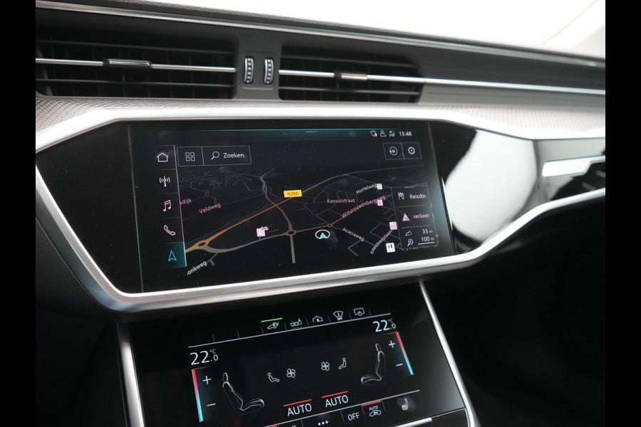 Audi A6 Avant 55 TFSI e Quattro 2x S Line PHEV 368pk Dealer O.H | Head Up | Matrix LED | Cruise Control | Alcantara Sportstoelen Memory & Verwarmd | Navigatie | Virtual | DAB | 19"L.M |