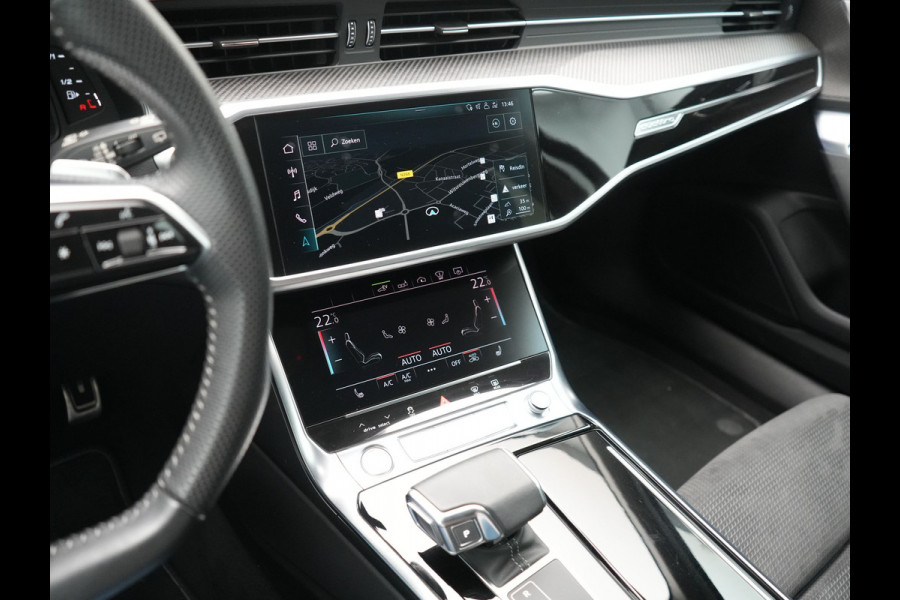 Audi A6 Avant 55 TFSI e Quattro 2x S Line PHEV 368pk Dealer O.H | Head Up | Matrix LED | Cruise Control | Alcantara Sportstoelen Memory & Verwarmd | Navigatie | Virtual | DAB | 19"L.M |