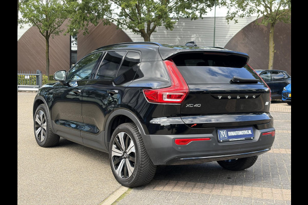 Volvo XC40 Recharge Plus SOH 92%| PILOT ASSIST ACC| ELEKTRISCHE ACHTERKLEP| DODE HOEK SENSOR |WARMTEPOMP| STOEL + STUURVERWARMING| ACHTERUITRIJCAMERA| RIJKLAAPRIJS INCL. 12 MND BOVAG GARANTIE|