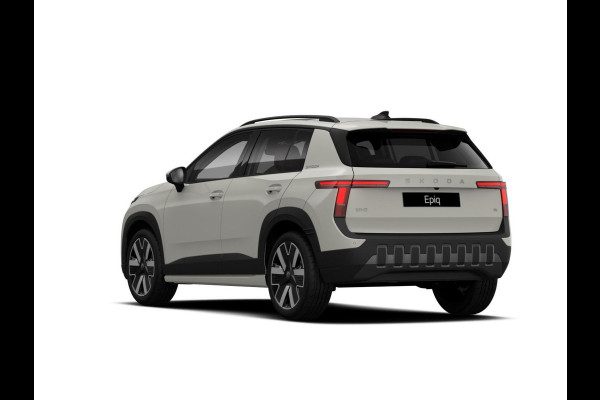 Škoda Epiq Business Launch Edition 56 kWh 211 pk | Panorama Dak | Light & View Pakket | Interieur 'Suite' | Velgen: 19" lichtmetalen velgen Lark, zwart