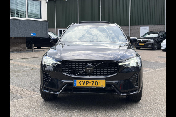 Volvo XC60 2.0 T6 Plug-in hybrid AWD Plus Dark ELEKTRISCHE TREKHAAK| PANO| STOEL + STUURVERWARMING| ACHTERBANK VERWARMD| HEAD-UP DISPLAY| 360 CAMERA| MEMORY STOELEN|