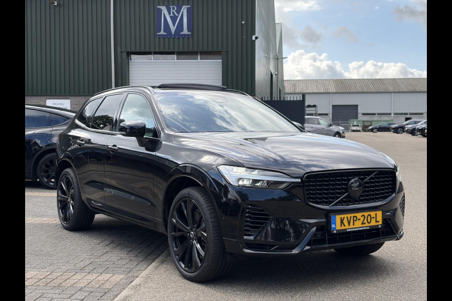 Volvo XC60 2.0 T6 Plug-in hybrid AWD Plus Dark ELEKTRISCHE TREKHAAK| PANO| STOEL + STUURVERWARMING| ACHTERBANK VERWARMD| HEAD-UP DISPLAY| 360 CAMERA| MEMORY STOELEN|