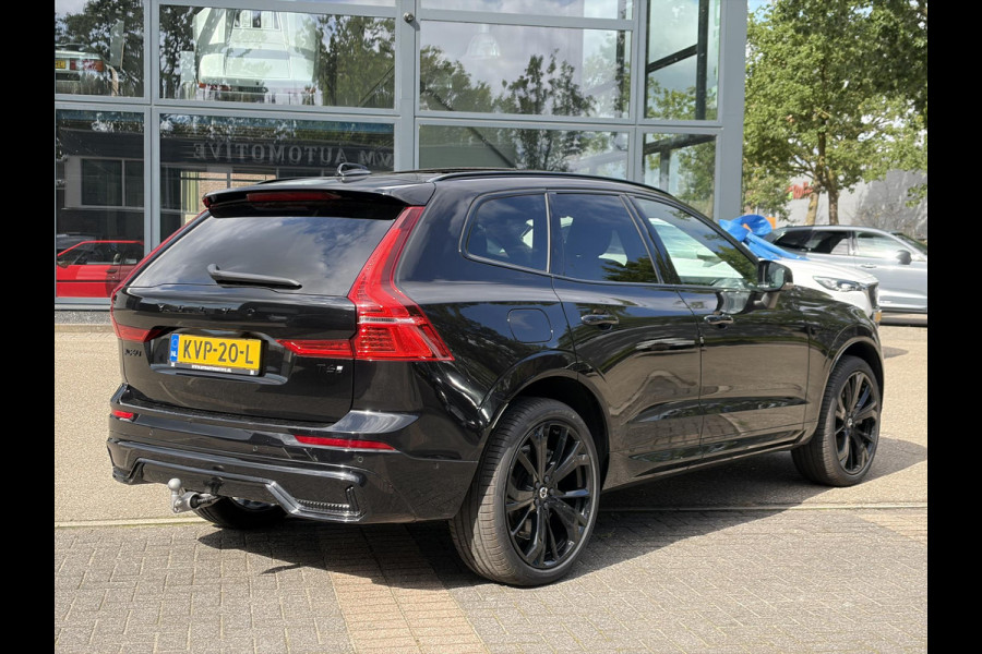 Volvo XC60 2.0 T6 Plug-in hybrid AWD Plus Dark ELEKTRISCHE TREKHAAK| PANO| STOEL + STUURVERWARMING| ACHTERBANK VERWARMD| HEAD-UP DISPLAY| 360 CAMERA| MEMORY STOELEN|