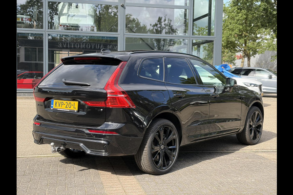 Volvo XC60 2.0 T6 Plug-in hybrid AWD Plus Dark ELEKTRISCHE TREKHAAK| PANO| STOEL + STUURVERWARMING| ACHTERBANK VERWARMD| HEAD-UP DISPLAY| 360 CAMERA| MEMORY STOELEN|