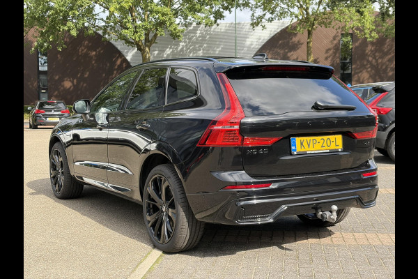 Volvo XC60 2.0 T6 Plug-in hybrid AWD Plus Dark ELEKTRISCHE TREKHAAK| PANO| STOEL + STUURVERWARMING| ACHTERBANK VERWARMD| HEAD-UP DISPLAY| 360 CAMERA| MEMORY STOELEN|