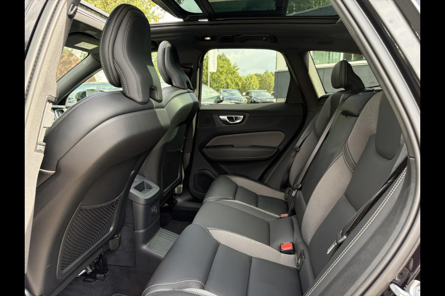 Volvo XC60 2.0 T6 Plug-in hybrid AWD Plus Dark ELEKTRISCHE TREKHAAK| PANO| STOEL + STUURVERWARMING| ACHTERBANK VERWARMD| HEAD-UP DISPLAY| 360 CAMERA| MEMORY STOELEN|