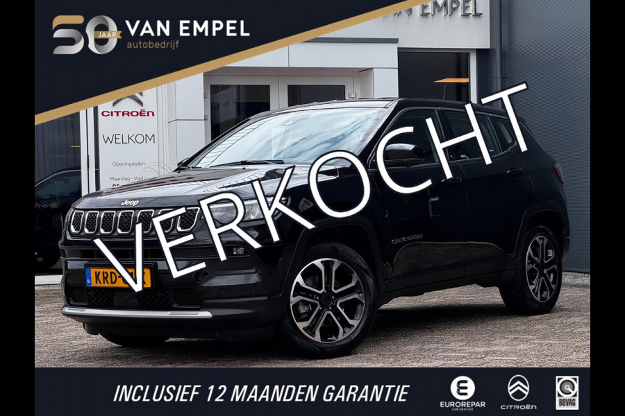 Jeep Compass 1.5T e-Hybrid Longitude | 360 Camera | Navi By App | All-Season banden | Winter Pack | Climate Control