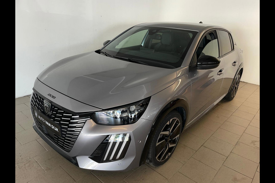 Peugeot 208 1.2 Hybrid 145 e-DCS6 GT AIRCO NAVI CRUISE CAM APPLE CARPLAY LED PRIVACY GLAS ZEER NETTE AUTO