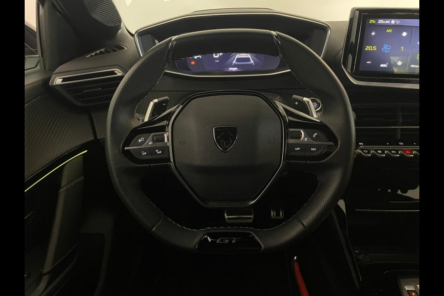 Peugeot 208 1.2 Hybrid 145 e-DCS6 GT AIRCO NAVI CRUISE CAM APPLE CARPLAY LED PRIVACY GLAS ZEER NETTE AUTO