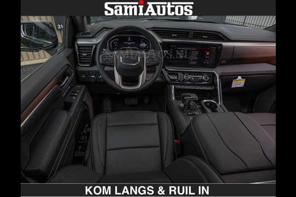 GMC Sierra DENALI | All-In Prijs | 6,2 V8 Full Option | De Meest Luxe Pick-Up in zijn Klasse | Comfortabele Dubbele Cabine met Royale 5 Zitplaatsen | BPM vrij | Nu Leverbaar uit Voorraad | Voorraad Nr 1539 | De specialist in Amerikaanse pick‑ups in Nederland en Europa.