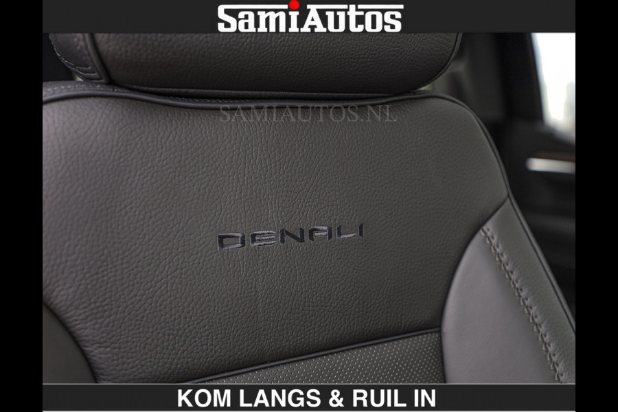 GMC Sierra DENALI | All-In Prijs | 6,2 V8 Full Option | De Meest Luxe Pick-Up in zijn Klasse | Comfortabele Dubbele Cabine met Royale 5 Zitplaatsen | BPM vrij | Nu Leverbaar uit Voorraad | Voorraad Nr 1539 | De specialist in Amerikaanse pick‑ups in Nederland en Europa.
