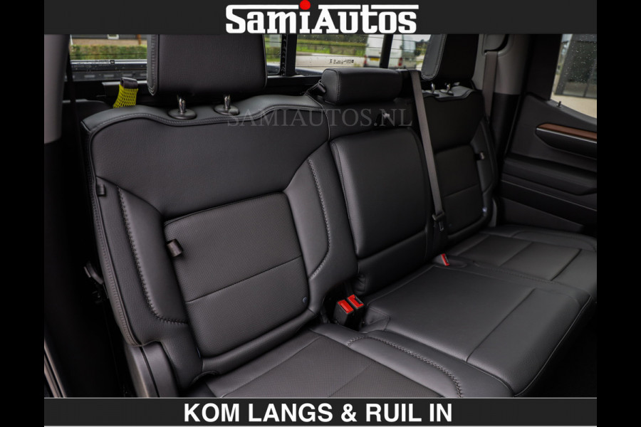 GMC Sierra DENALI | All-In Prijs | 6,2 V8 Full Option | De Meest Luxe Pick-Up in zijn Klasse | Comfortabele Dubbele Cabine met Royale 5 Zitplaatsen | BPM vrij | Nu Leverbaar uit Voorraad | Voorraad Nr 1539 | De specialist in Amerikaanse pick‑ups in Nederland en Europa.