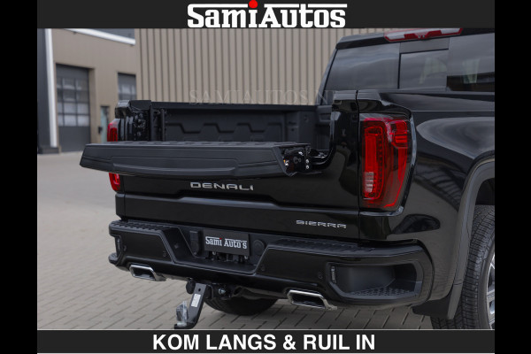 GMC Sierra DENALI | All-In Prijs | 6,2 V8 Full Option | De Meest Luxe Pick-Up in zijn Klasse | Comfortabele Dubbele Cabine met Royale 5 Zitplaatsen | BPM vrij | Nu Leverbaar uit Voorraad | Voorraad Nr 1539 | De specialist in Amerikaanse pick‑ups in Nederland en Europa.