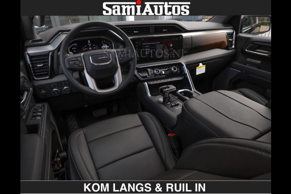 GMC Sierra DENALI | All-In Prijs | 6,2 V8 Full Option | De Meest Luxe Pick-Up in zijn Klasse | Comfortabele Dubbele Cabine met Royale 5 Zitplaatsen | BPM vrij | Nu Leverbaar uit Voorraad | Voorraad Nr 1539 | De specialist in Amerikaanse pick‑ups in Nederland en Europa.