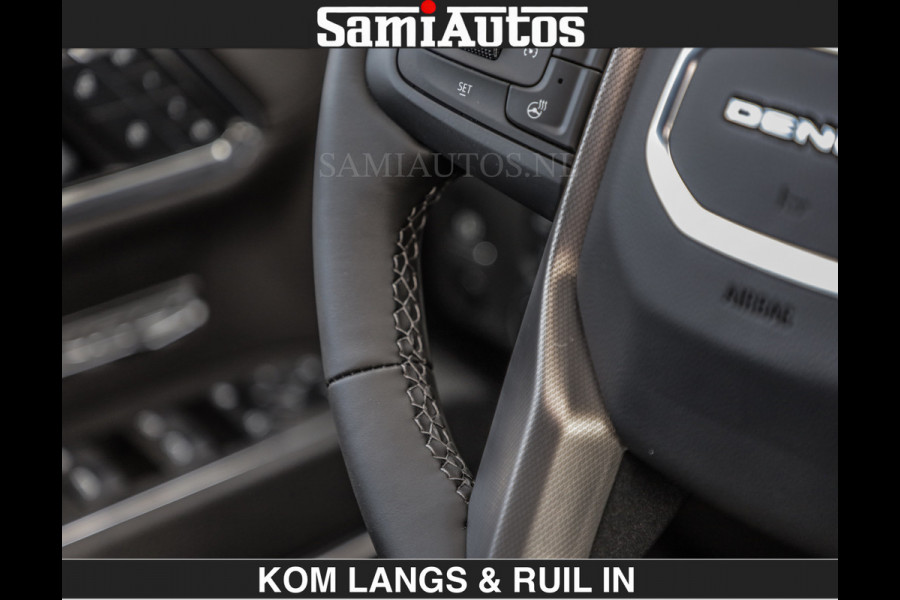 GMC Sierra DENALI | All-In Prijs | 6,2 V8 Full Option | De Meest Luxe Pick-Up in zijn Klasse | Comfortabele Dubbele Cabine met Royale 5 Zitplaatsen | BPM vrij | Nu Leverbaar uit Voorraad | Voorraad Nr 1539 | De specialist in Amerikaanse pick‑ups in Nederland en Europa.