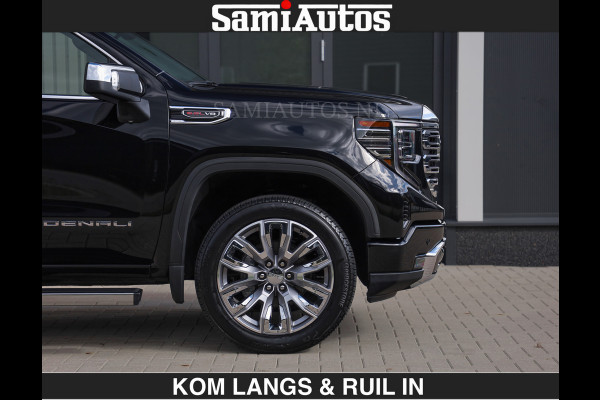 GMC Sierra DENALI | All-In Prijs | 6,2 V8 Full Option | De Meest Luxe Pick-Up in zijn Klasse | Comfortabele Dubbele Cabine met Royale 5 Zitplaatsen | BPM vrij | Nu Leverbaar uit Voorraad | Voorraad Nr 1539 | De specialist in Amerikaanse pick‑ups in Nederland en Europa.