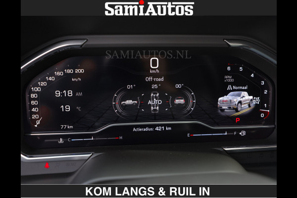 GMC Sierra DENALI | All-In Prijs | 6,2 V8 Full Option | De Meest Luxe Pick-Up in zijn Klasse | Comfortabele Dubbele Cabine met Royale 5 Zitplaatsen | BPM vrij | Nu Leverbaar uit Voorraad | Voorraad Nr 1539 | De specialist in Amerikaanse pick‑ups in Nederland en Europa.